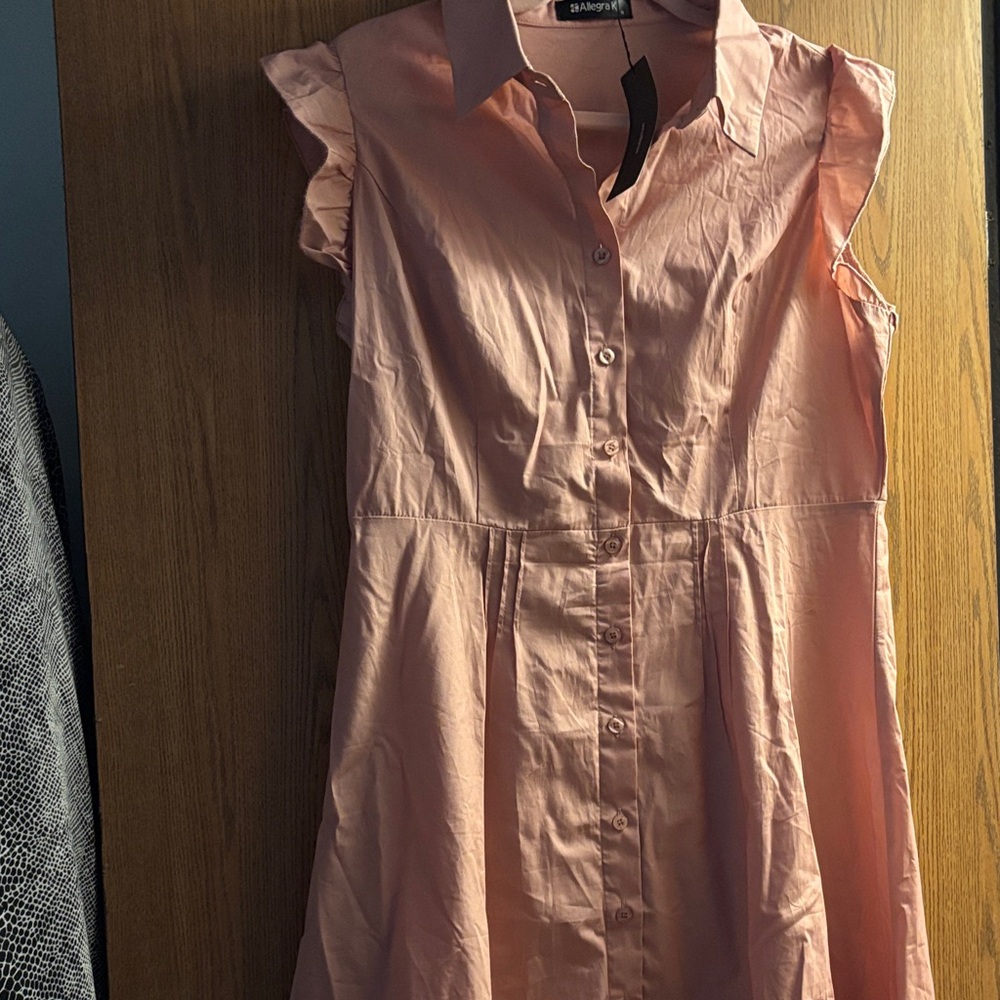 Allegra K pink dress